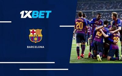 وان ایکس بت اسپانسر باشگاه بارسلونا شد